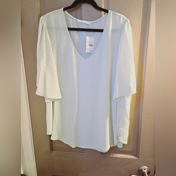 Lush Tops - * New Lush 3x pale mint green top